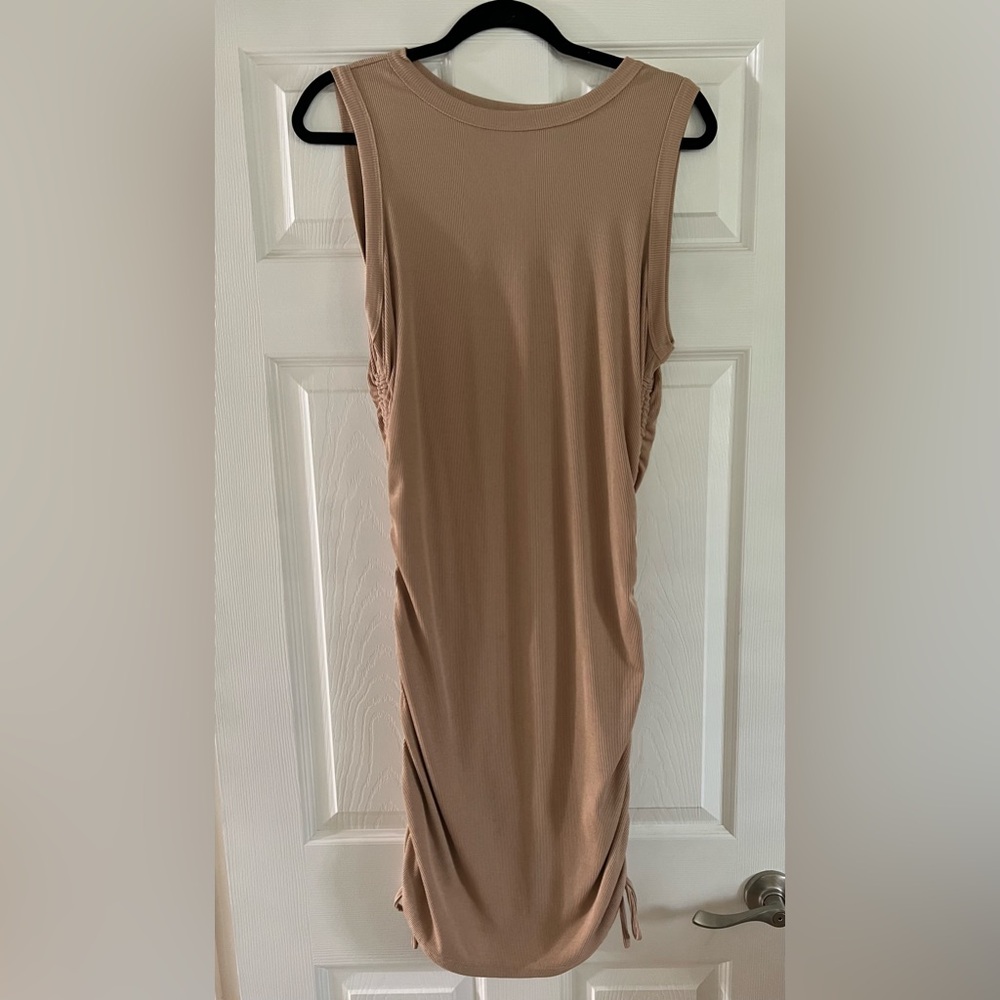 Tank Top Ribbed Mini Dress - Picture 3 of 4